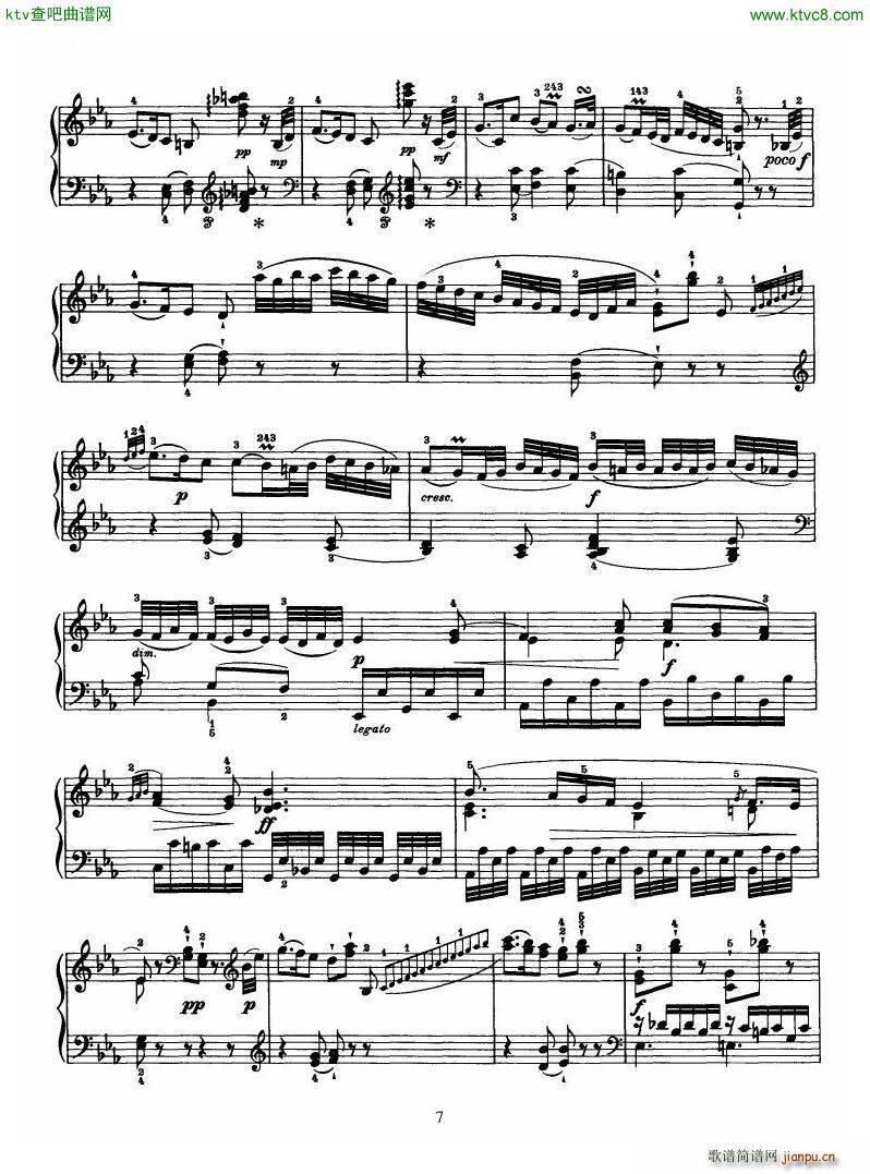 Haydn Piano Sonata No 38 In Eb(����V)7