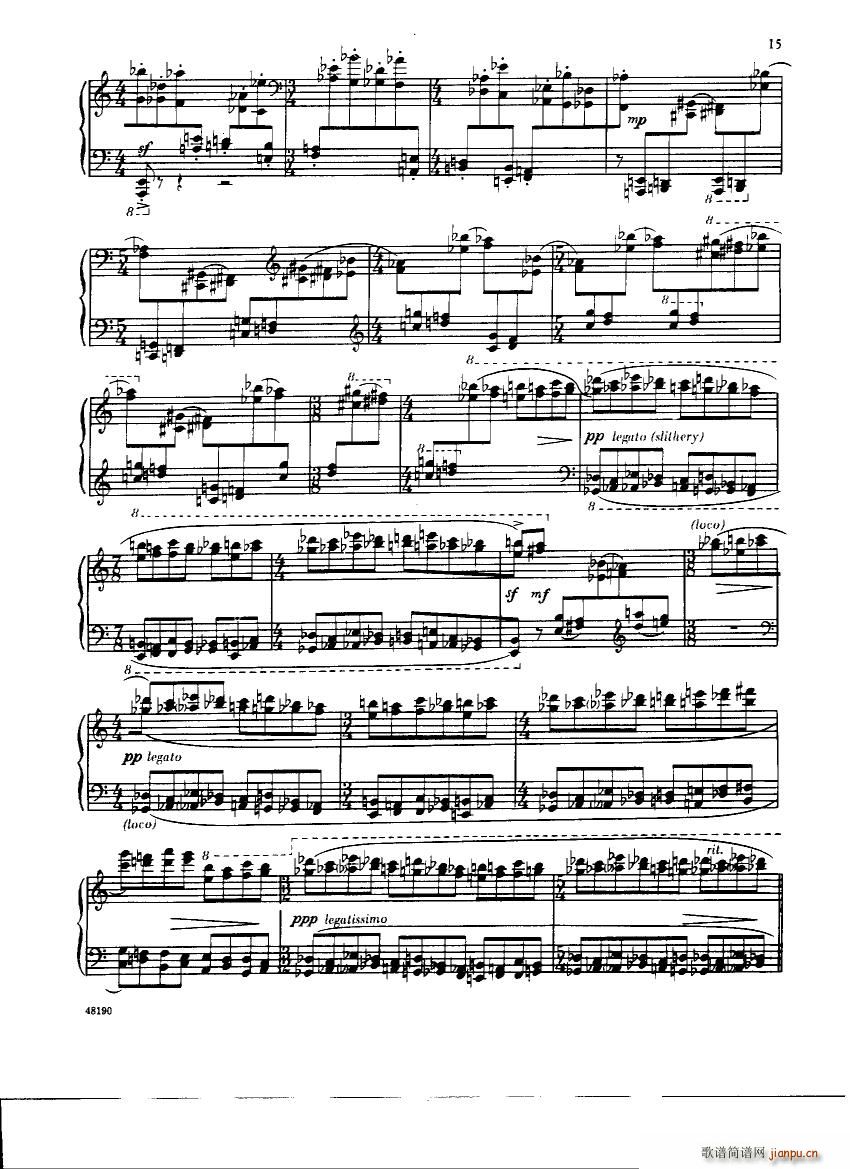 Corigliano Etude Fantasy Etude Fantasy(ʮ�ּ�����)16