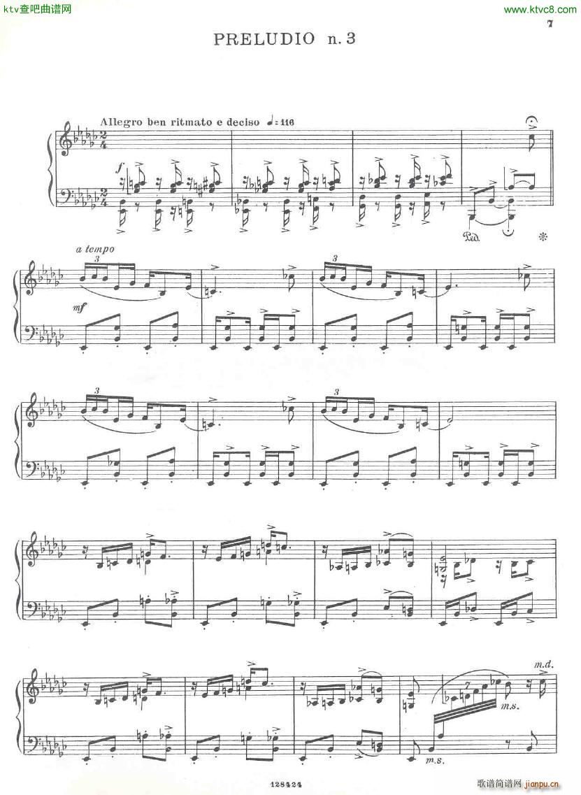 Gershwin 3 Preludes(����V)7