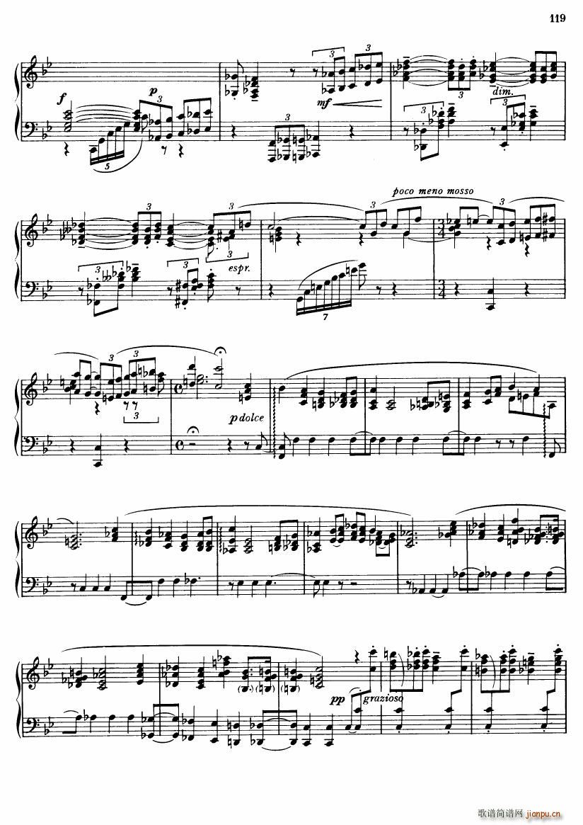 Bartok DD 71 No 1 Study for the Left Hand(����V)3
