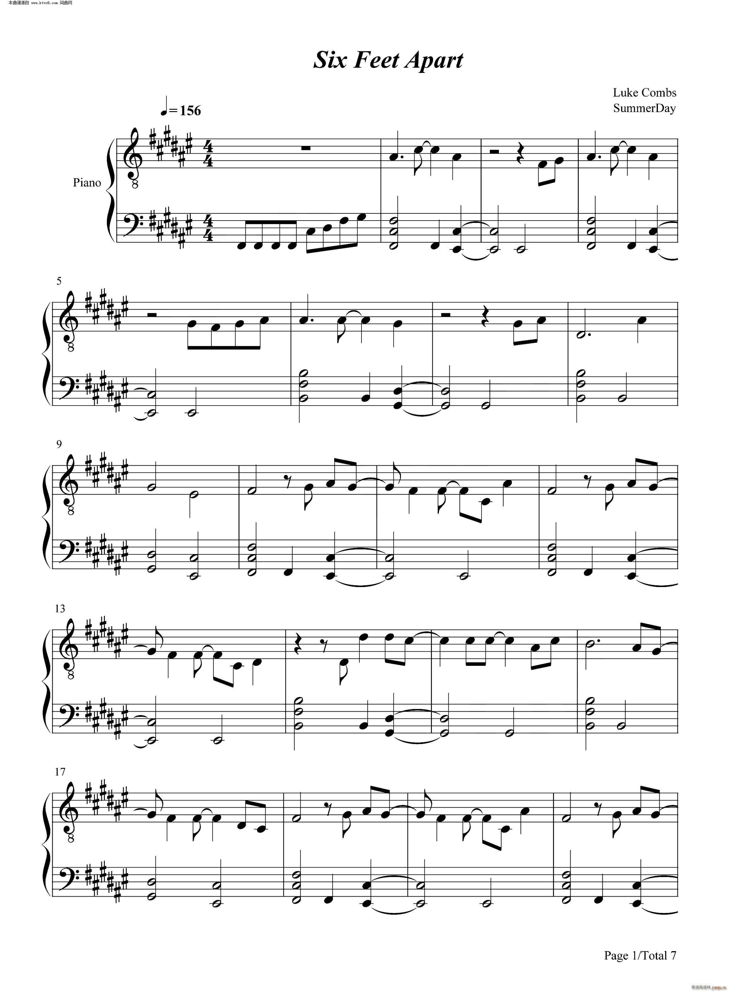 Six Feet Apart Luke Combs(����V)1