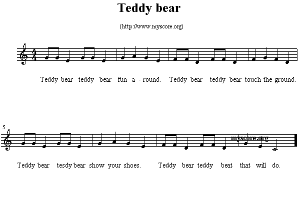 Ӣ�ă��裺Teddybear(����)1