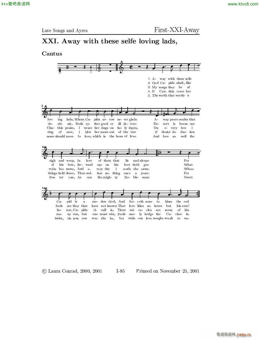 Dowland Lute Music ��(����V)41