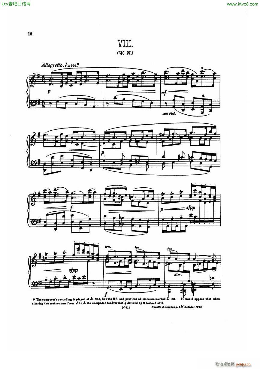 Edward Elgar Enigma Variations Op 36(����V)17