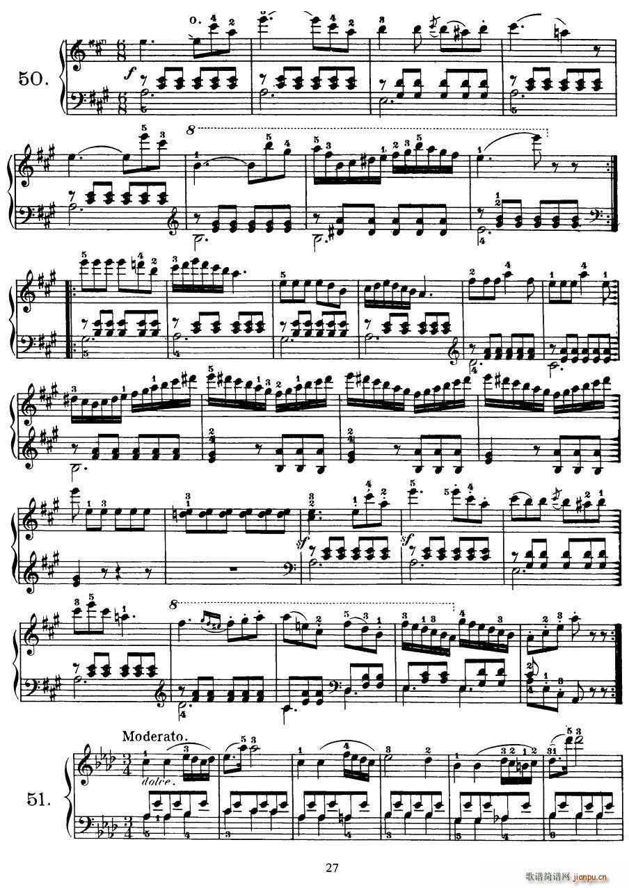 Czerny 100 Progressive Studies Op 139 47 57(����V)3