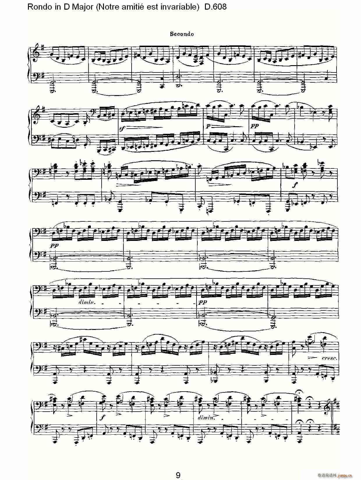 Rondo in D Major(ʮ�ּ�����)9