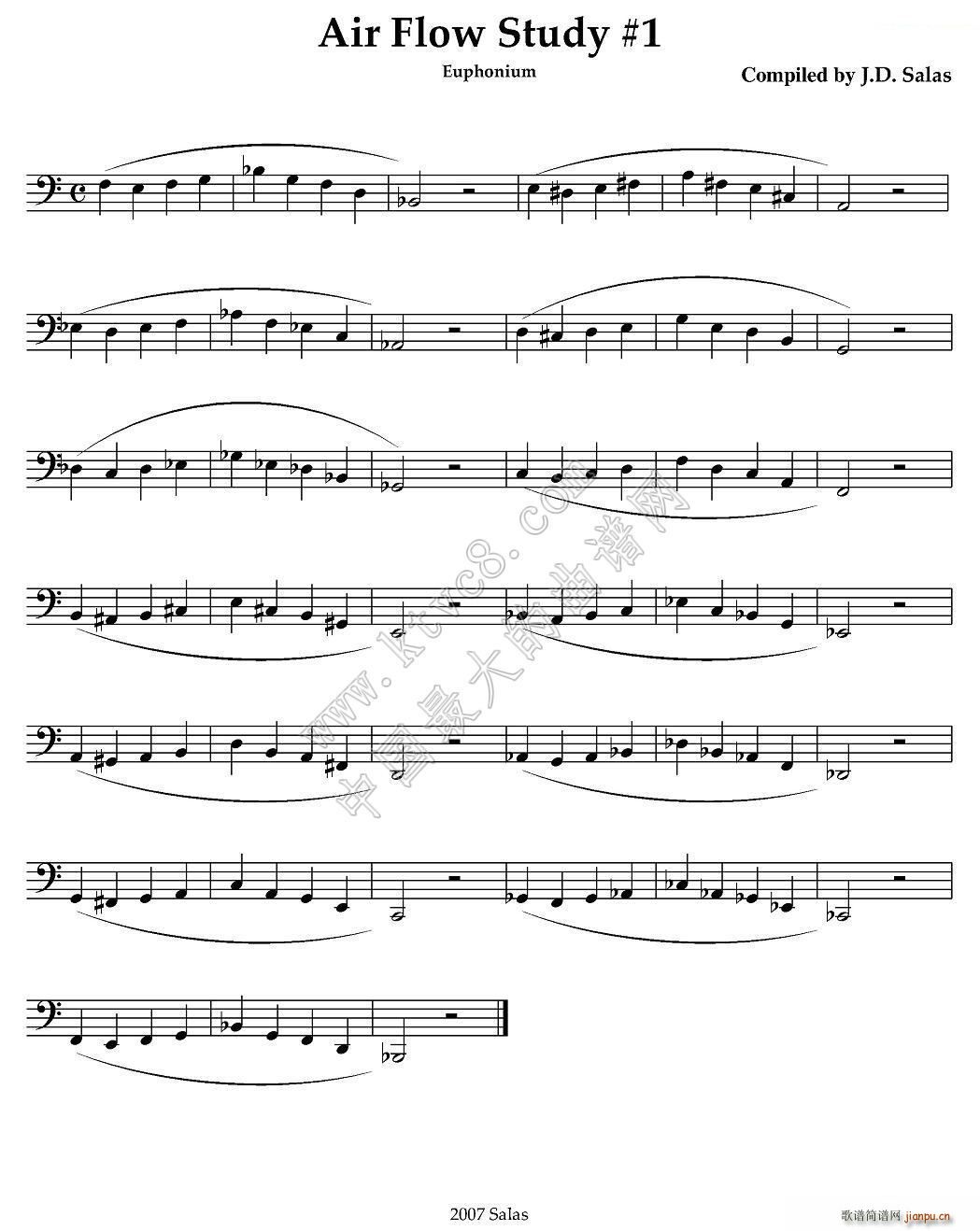 Air Flow Study Euphonium ��̖�����̲��x��(ʮ�ּ�����)1