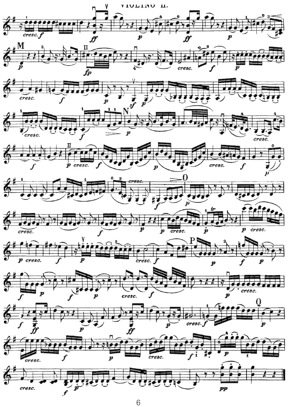 Mozart Quartet No 20 in D Major K 499 Violin 2(ʮ�ּ�����)9