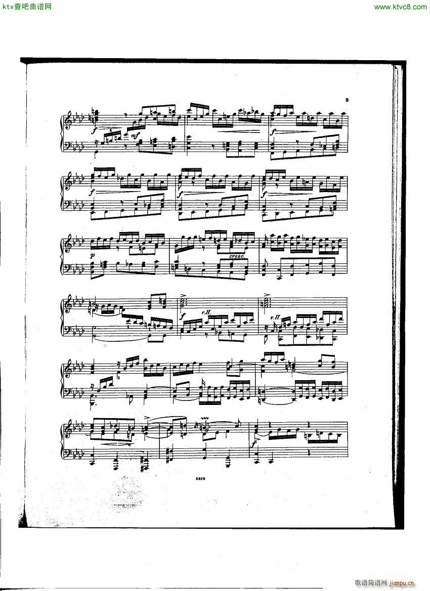 Bach D Albert Prelude and Fugue f min(����V)3