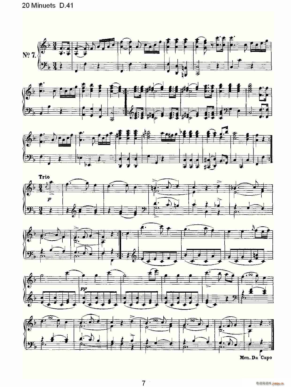 20 Minuets D.41(ʮ�ּ�����)7