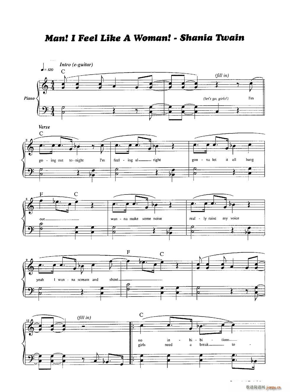 Man I Feel Like a Woman(����V)1