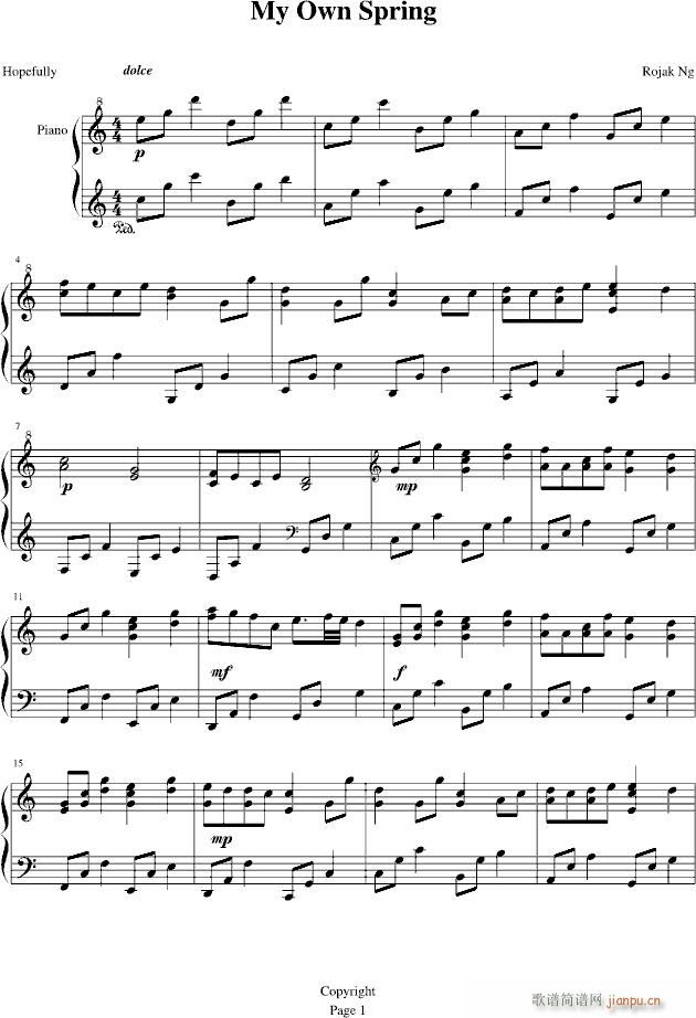 My Own Spring(����V)1