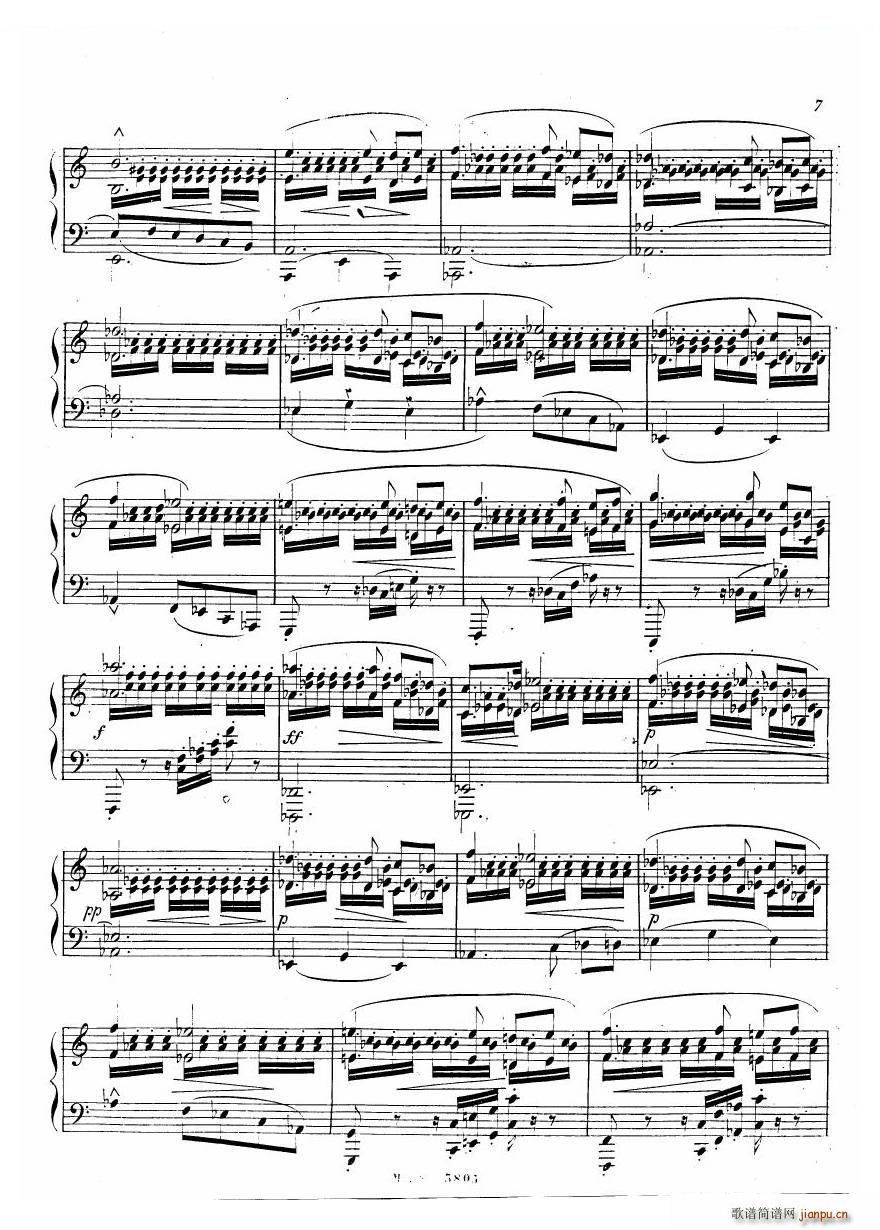 Dreyschock etude Le Tremolo etude Le Tremolo(ʮ�ּ�����)7