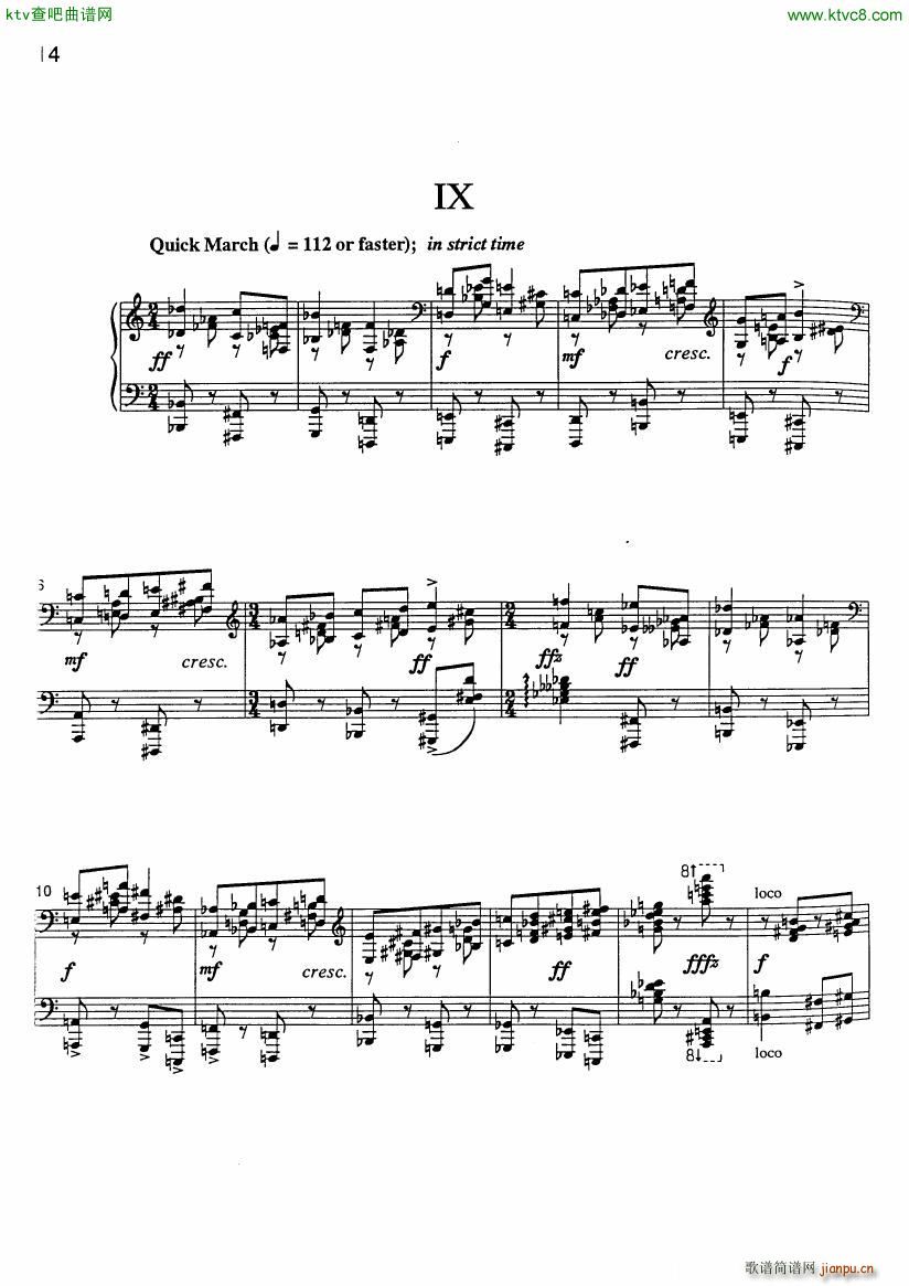 Bolcom 9 Bagatelles(����V)15