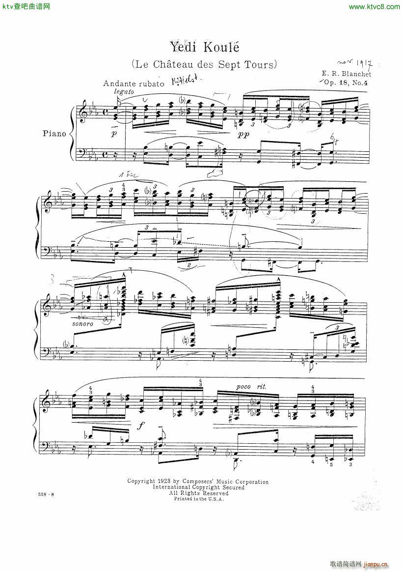 Blanchet Op 18 Turquie(����V)16