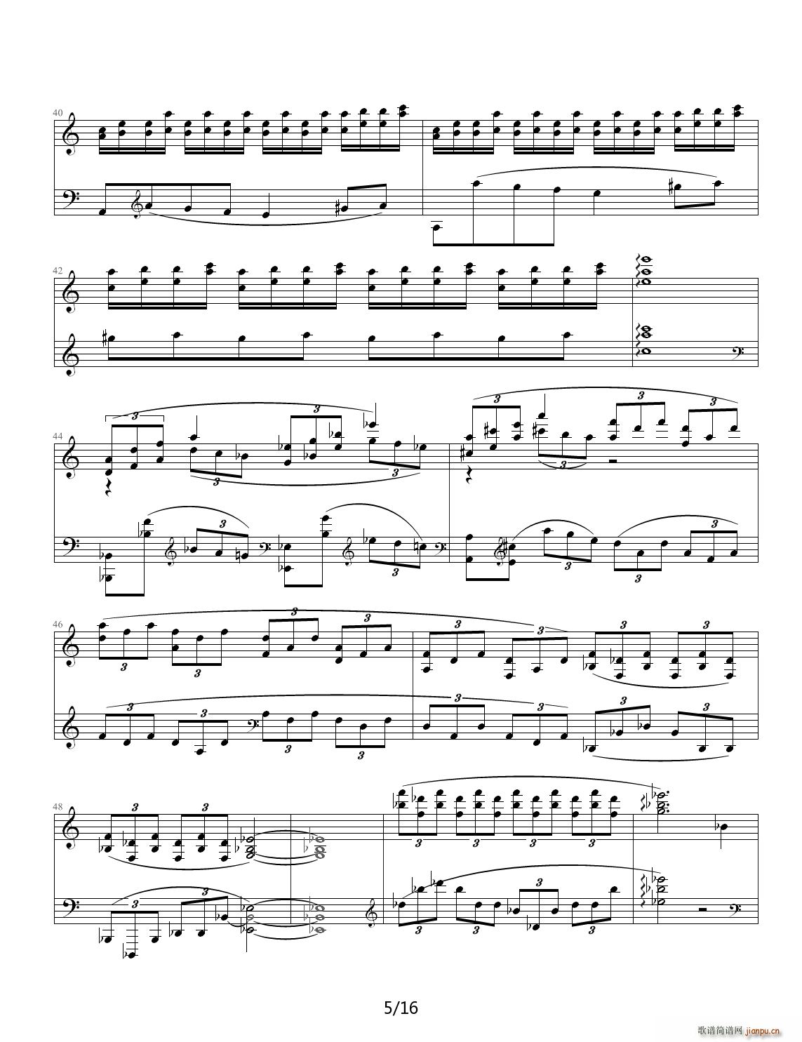 Etude in A Minor C�{(����V)5