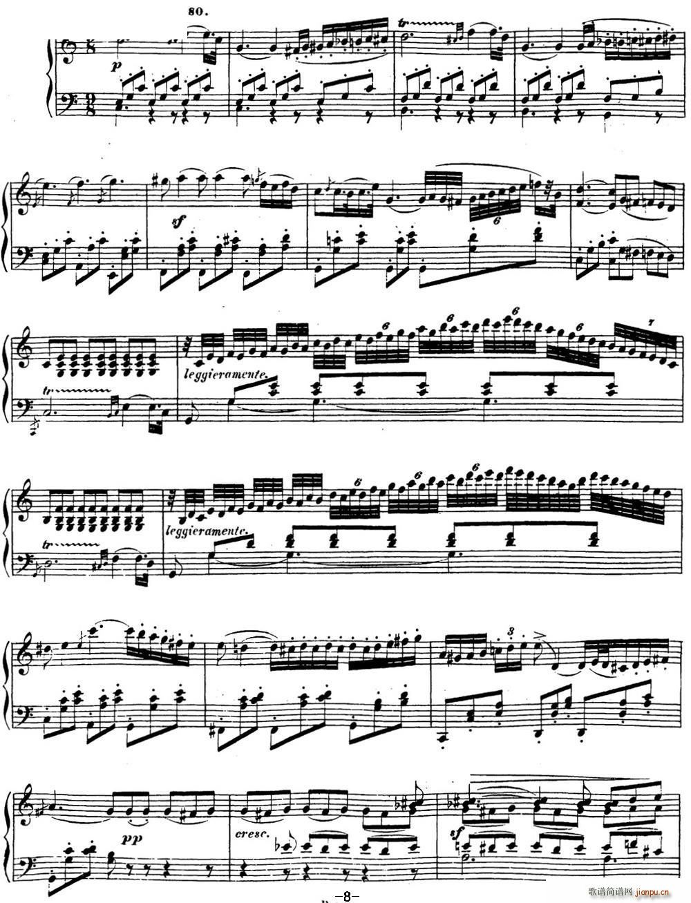 ؐ���������Q��16 G���{ Op 31 No 1 G major(����V)8