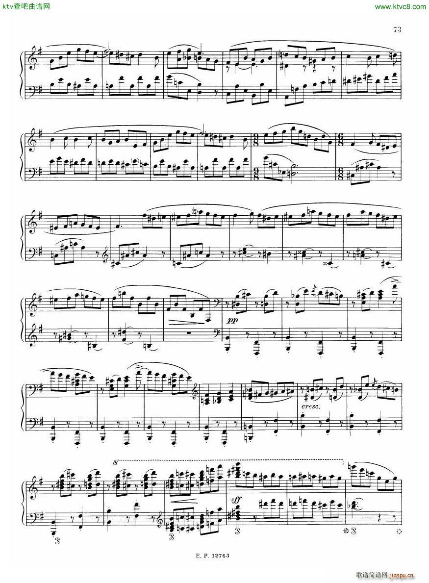 Russian Soviet Piano Music Album of 20th century ��(����V)18