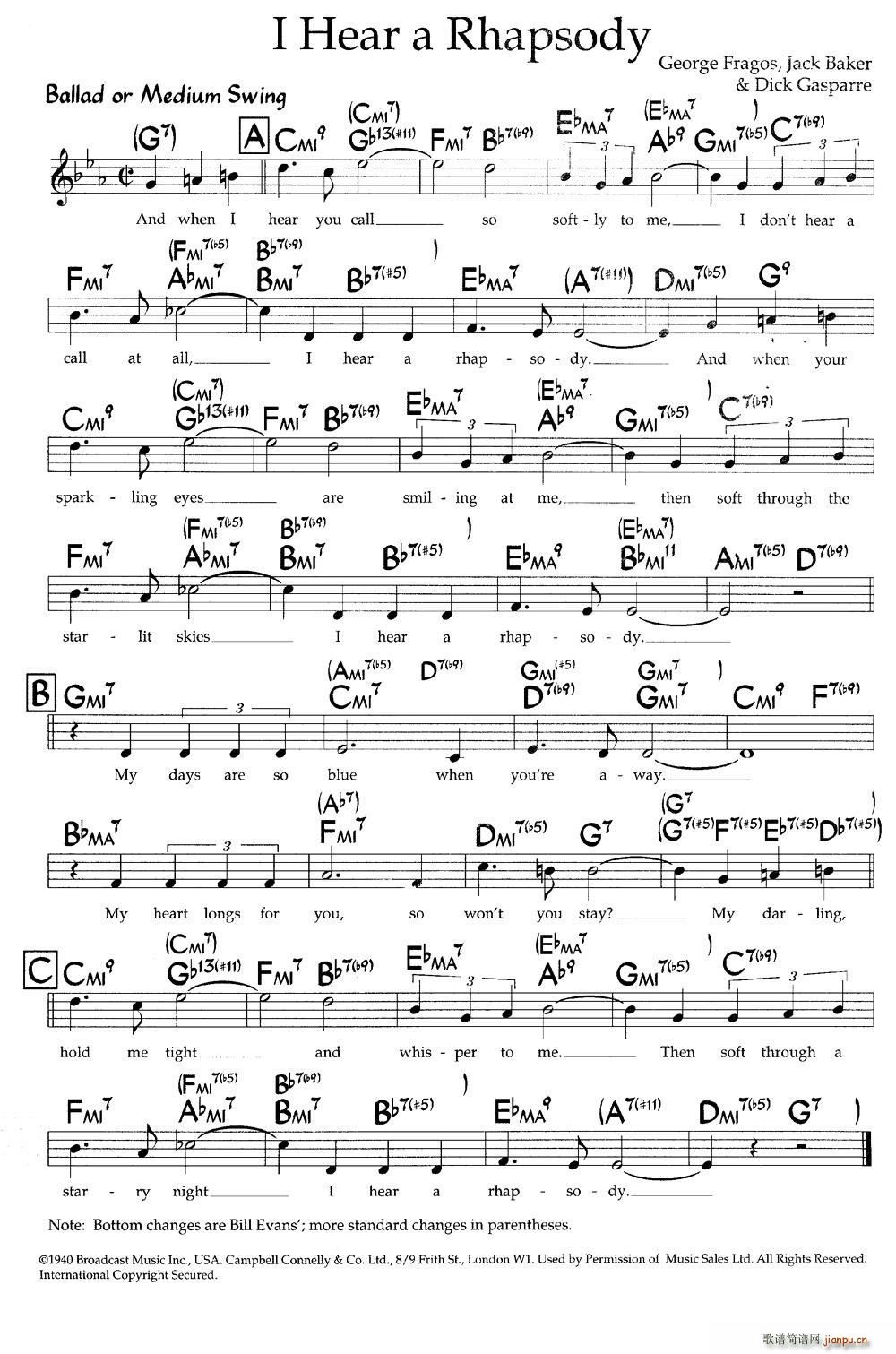 I Hear a Rhapsody ������(ʮ�ּ�����)1