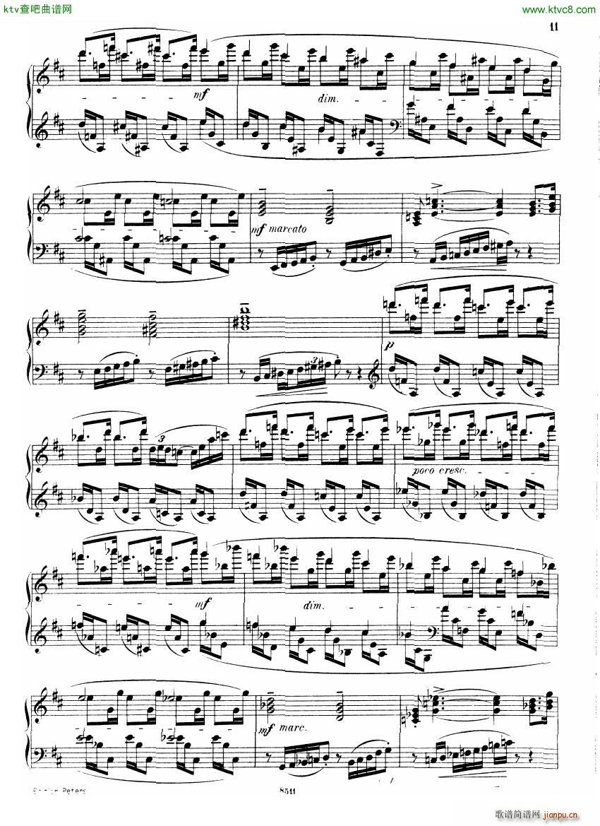 D Albert op 16 no 4 Ballade(����V)3