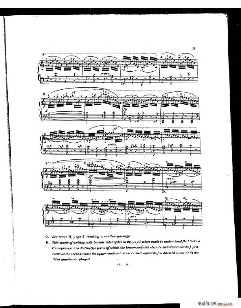 Czerny Etudes de la Velocite(����V)18