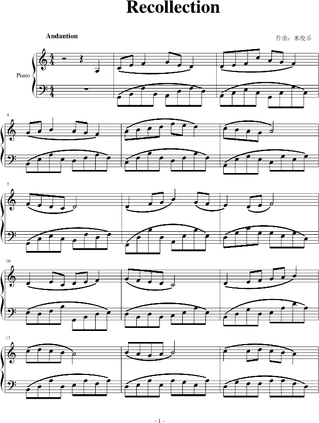 Recollection(����V)1