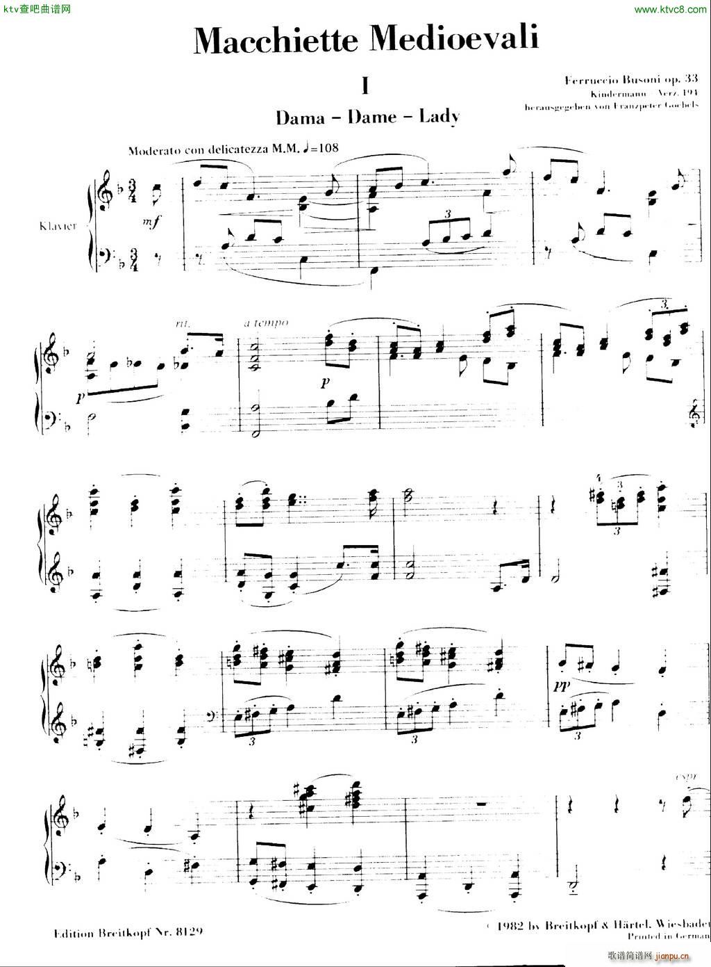 Medieval Figures op 33(����V)3