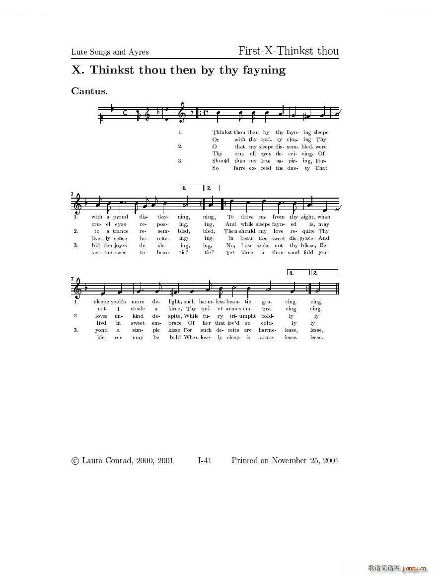 Dowland Lute Music һ Lute Music һ(ʮ�ּ�����)47