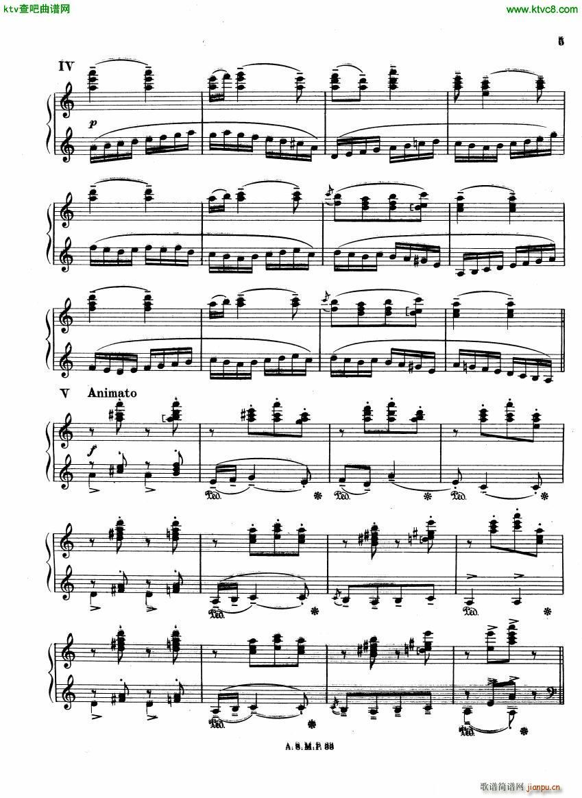 GLIERE SWARSENKI Danza de los marineros rusos op70(����V)3