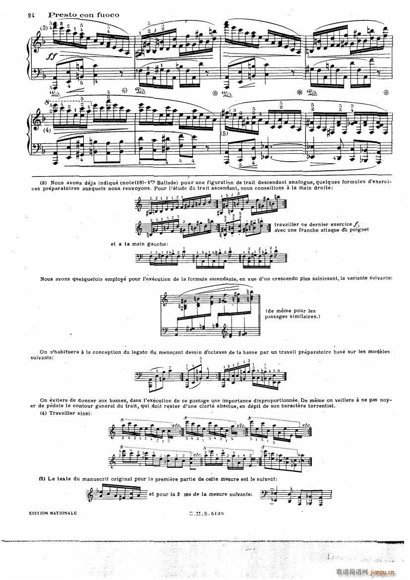 Chopin Cortot 4 Ballades(����V)24