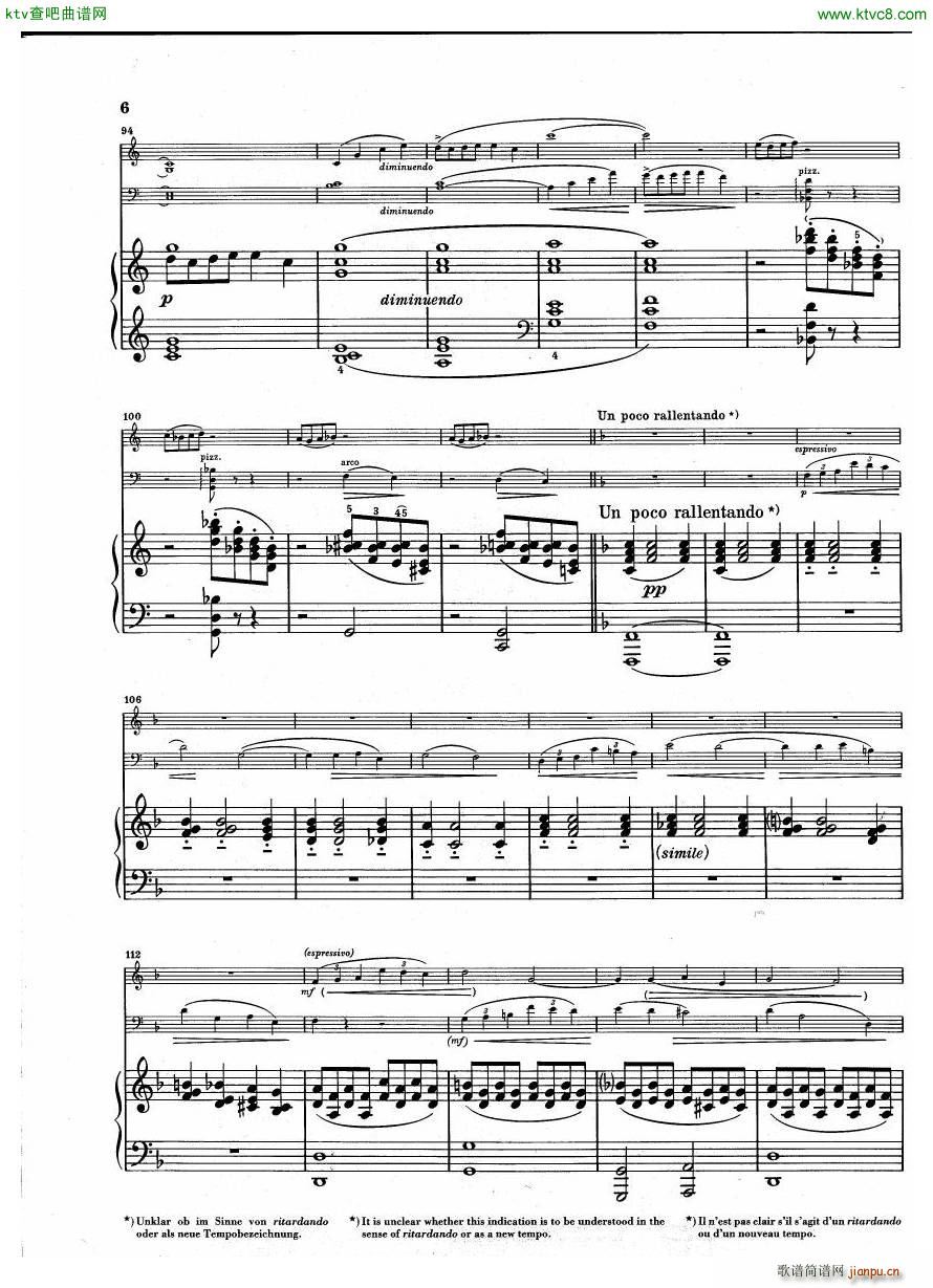 Debussy Trio en Sol(����V)6