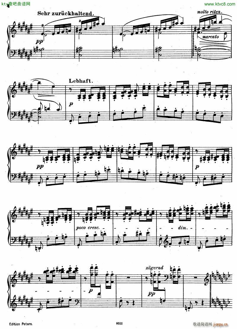 D Albert op 16 no 3 Intermezzo(����V)3