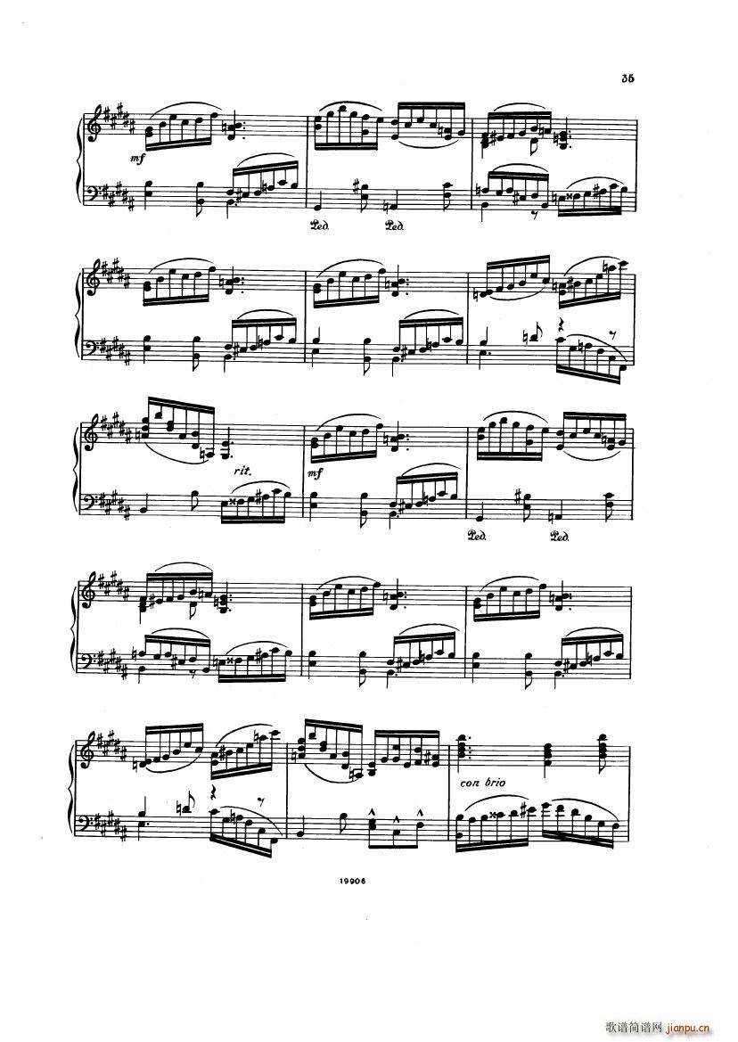 Albeniz op 65 Etudes no 1 7(����V)35