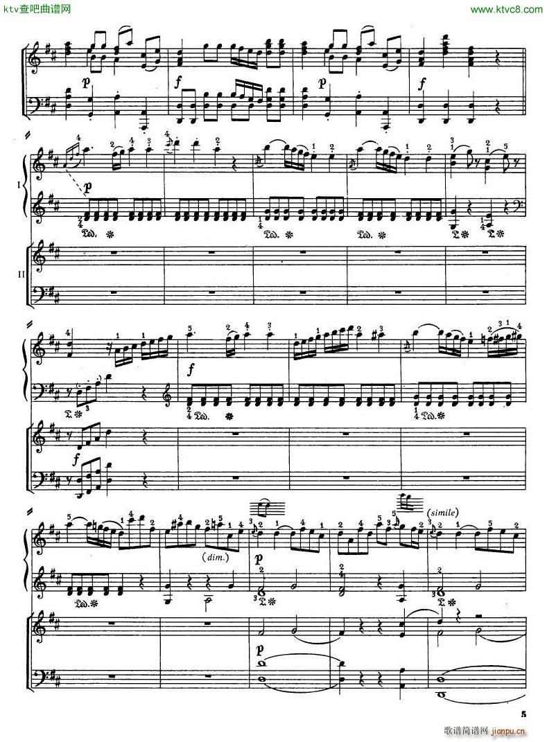 Haydn Piano Concerto in D Major 2pf(����V)3