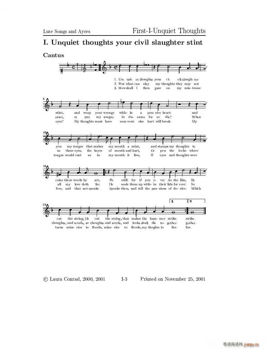 Dowland Lute Music һ Lute Music һ(ʮ�ּ�����)9