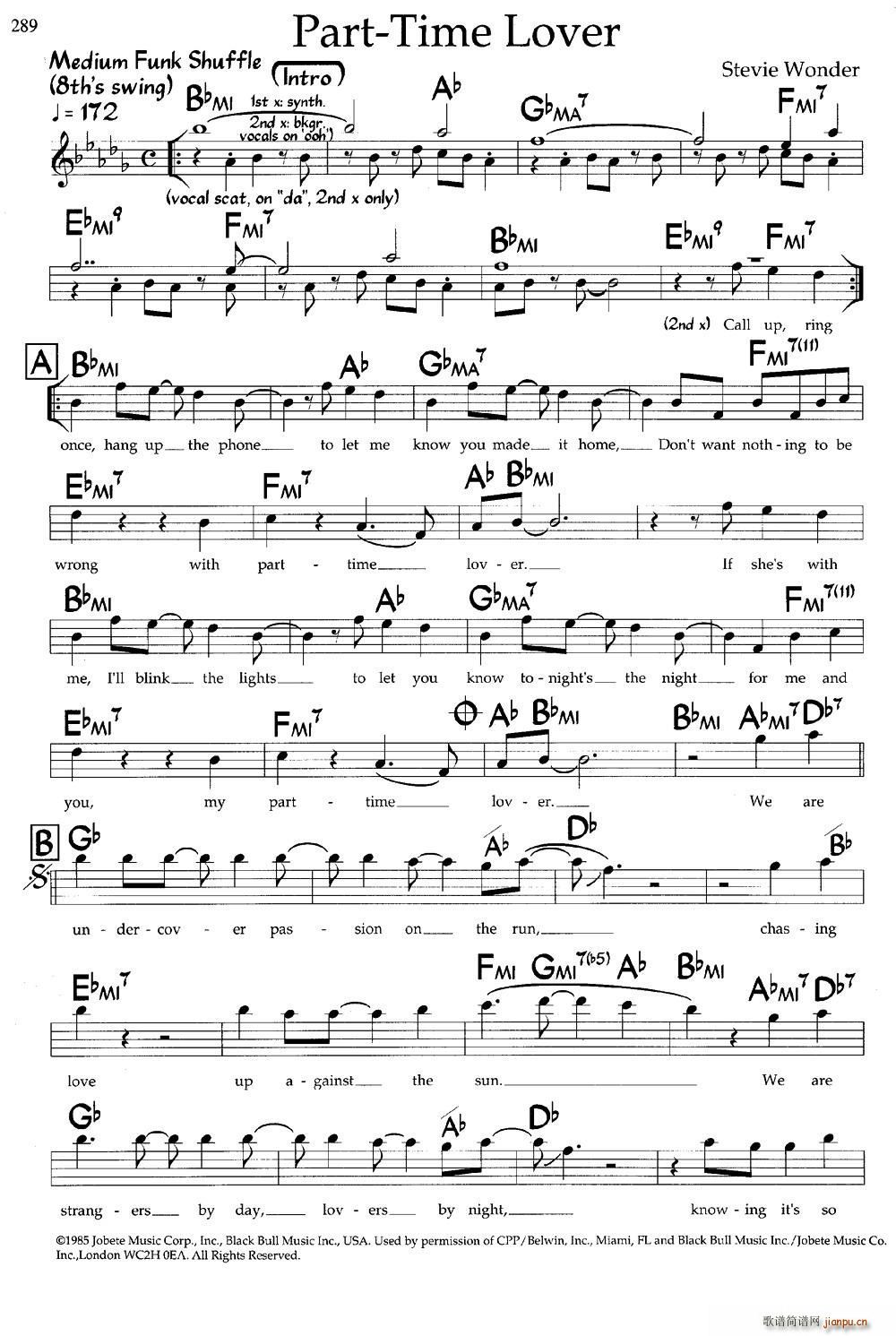 Part Time Lover ��ʿ�����(����V)1