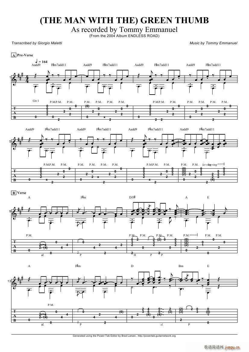 tommy emmanuel the man with the green thumb ָ������(�����V)1