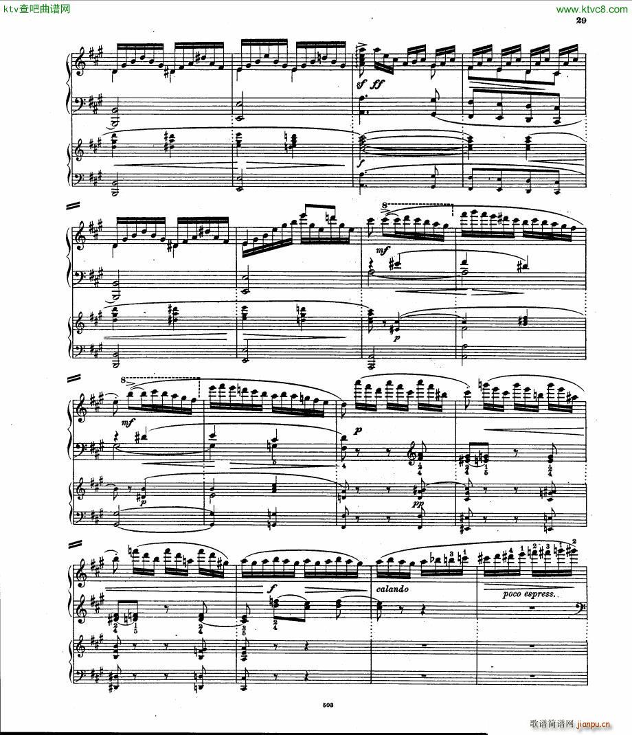 Hummel op 56 Rondo brillant pno orch(����V)28