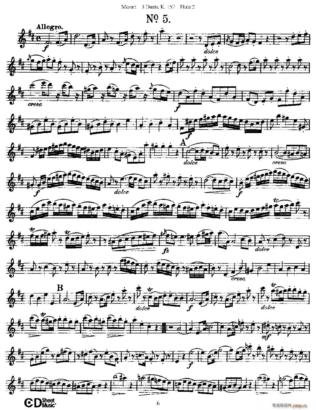 3 Duets K 157 ֮�ڶ��L(ch��ng)�� ���������� K157̖ �~��(�Ѻ��V)6