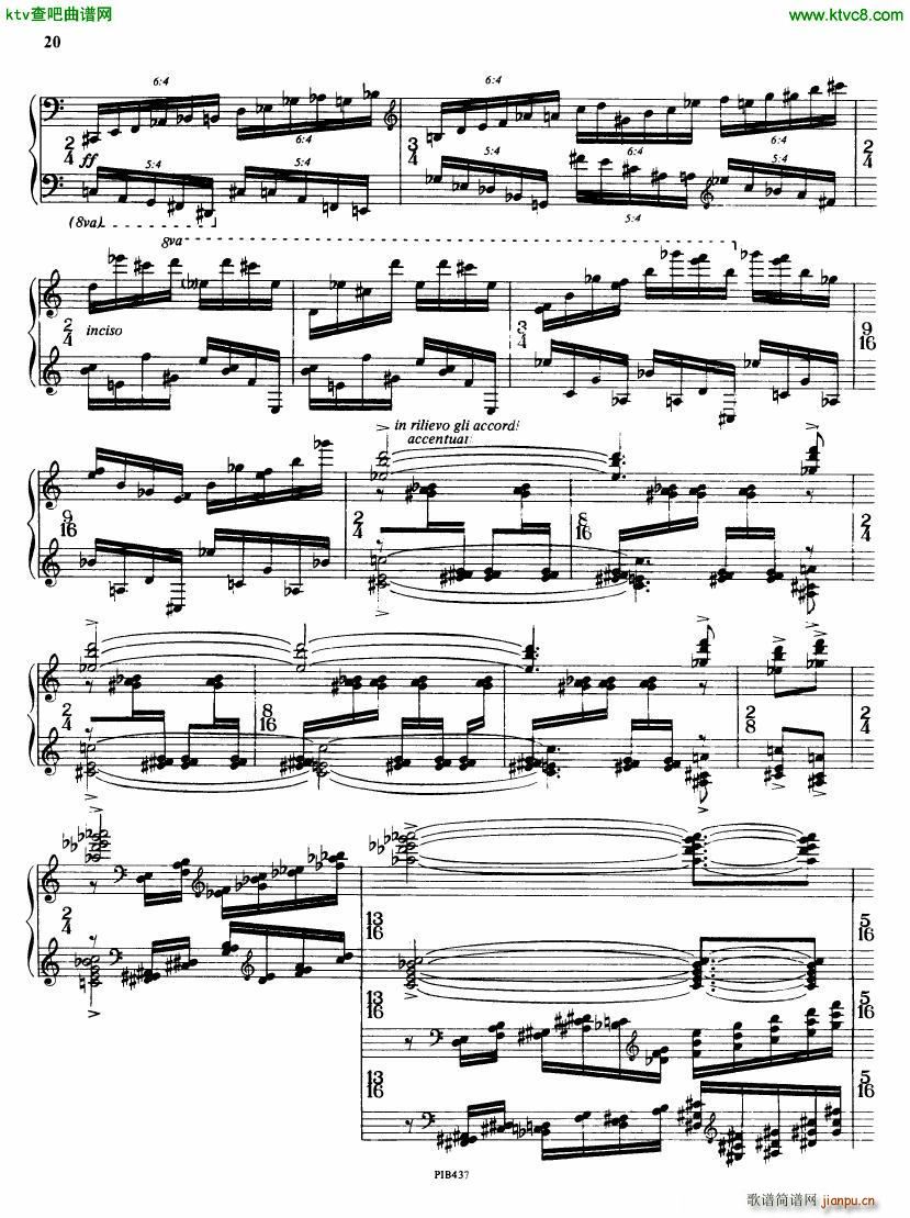 Ginastera op 53 Sonata No 2(����V)20