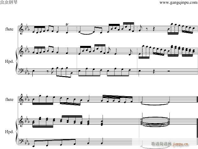 �ͺ�����I�مf(xi��)����BWV1031��һ��(l�� )��(����V)8