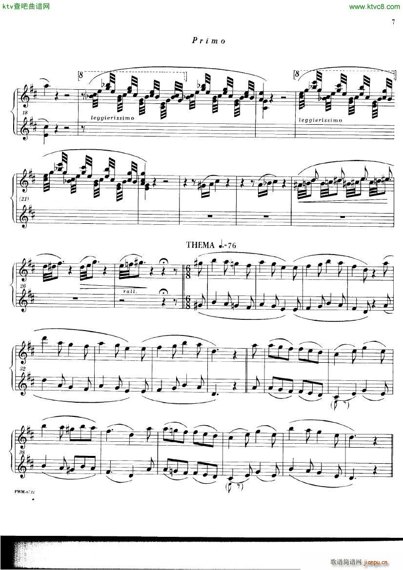 Chopin ekier variations in D(����V)5
