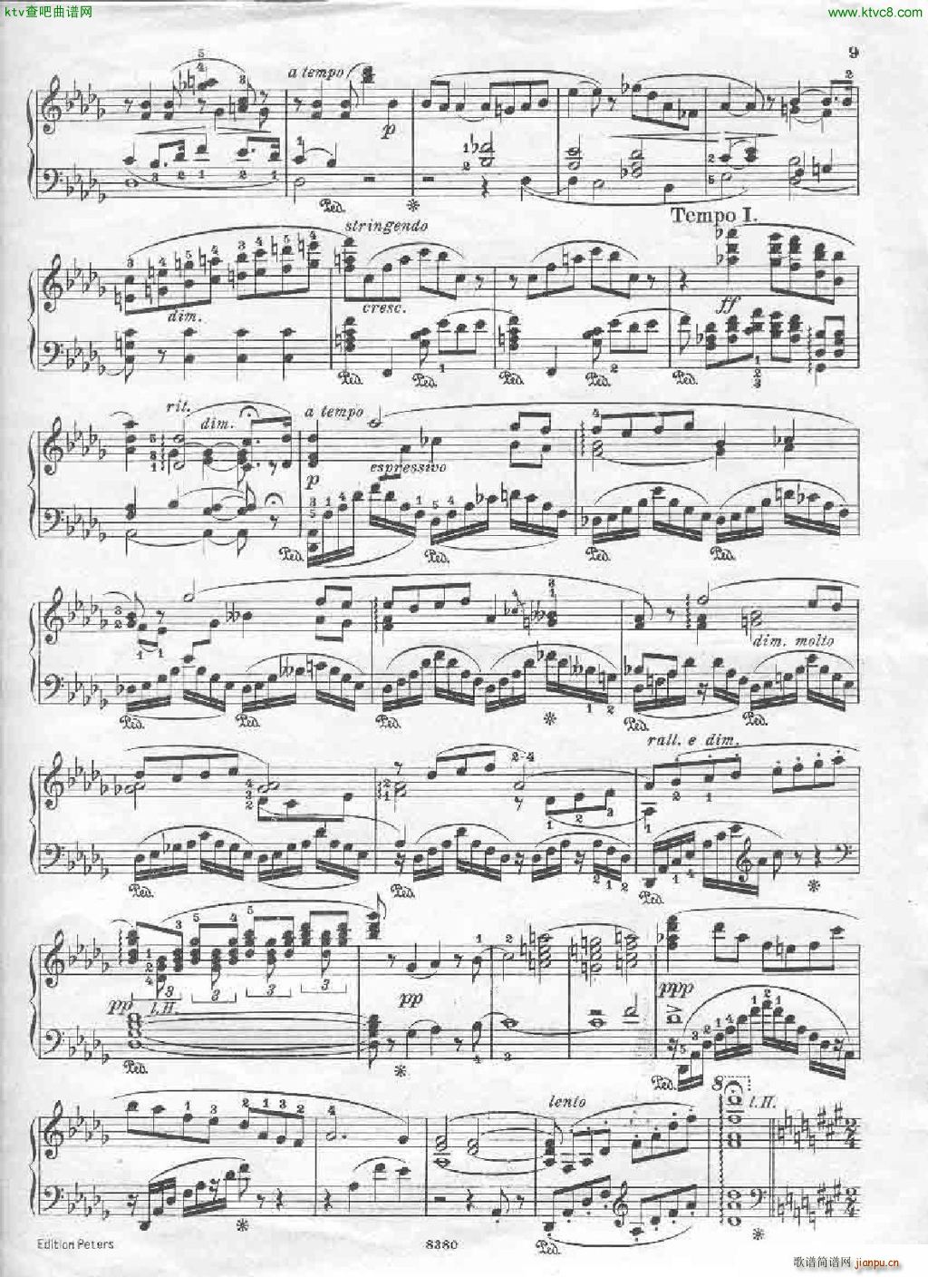 Bizet Carmen themes ed peters(����V)13