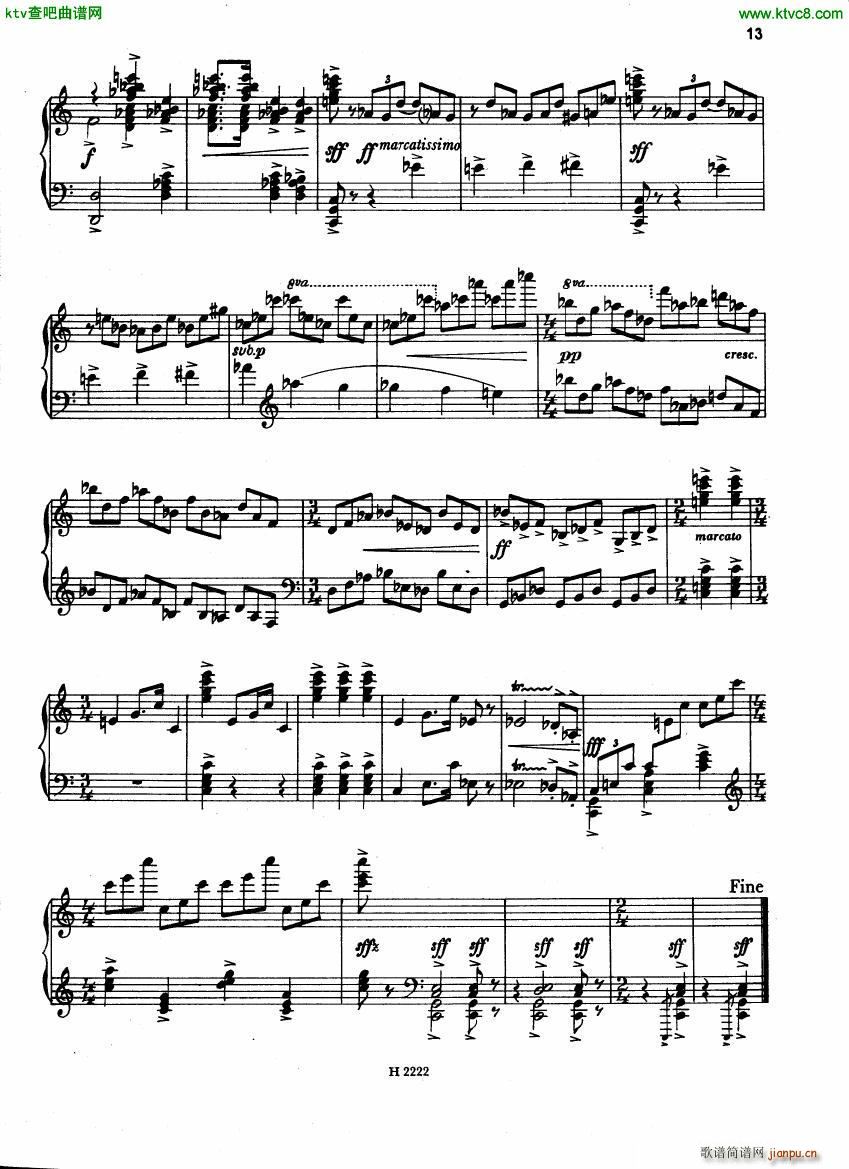 Fiser Piano Sonata 1955(����V)13