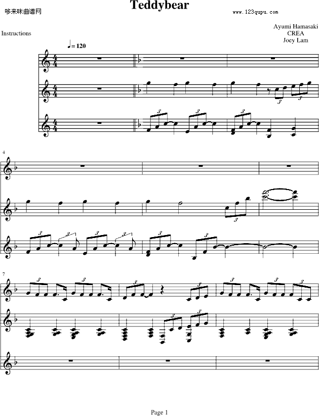 Teddybear-(����٣�-�I�鲽(����V)1
