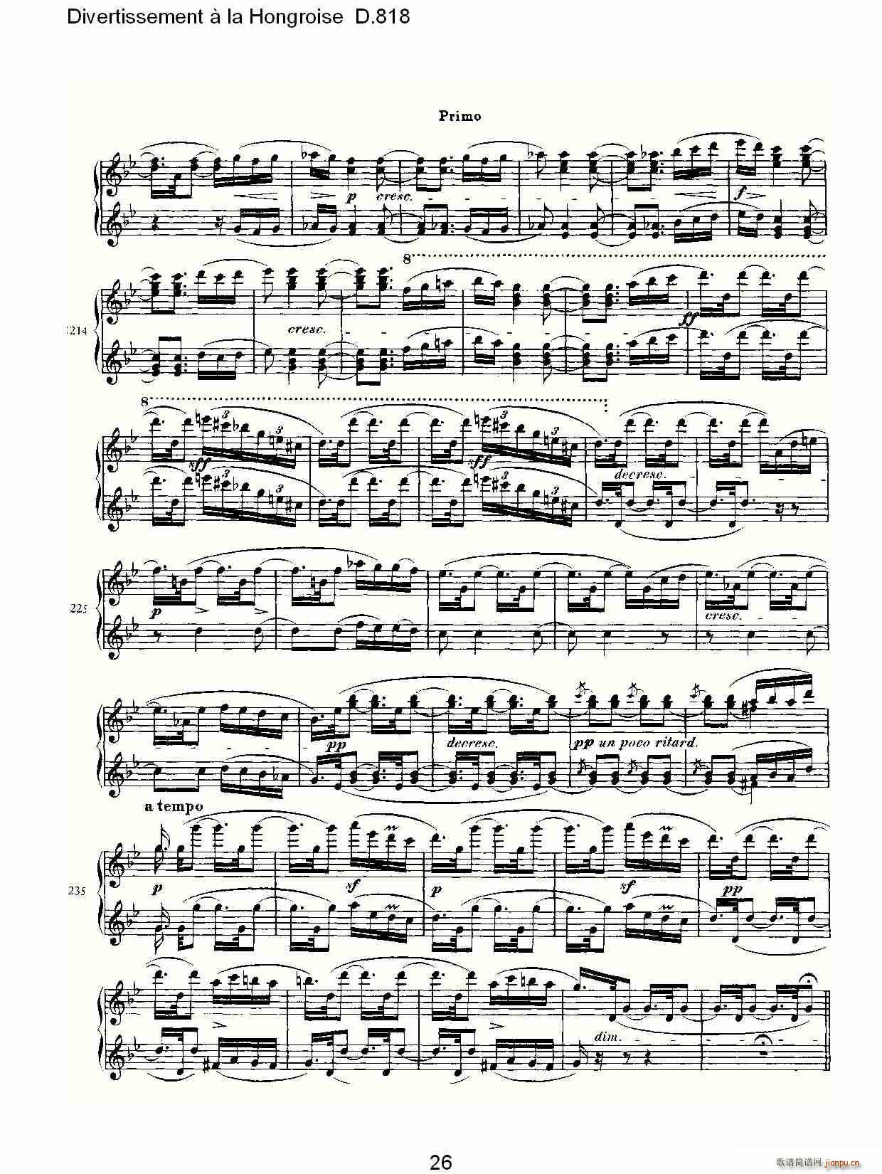 Divertissement �� la Hongroise D.818(ʮ�ּ�����)26