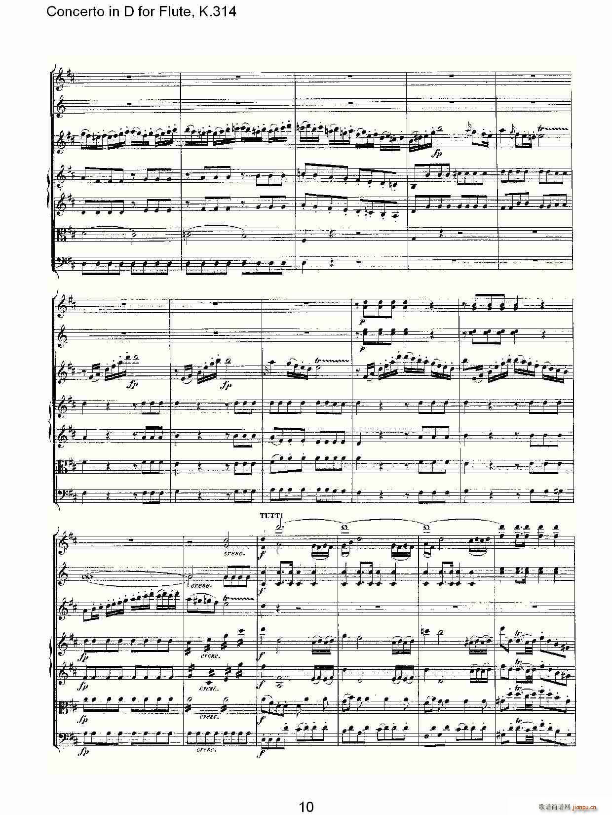 Concerto in D for Flute, K.314(�Ѻ��V)10