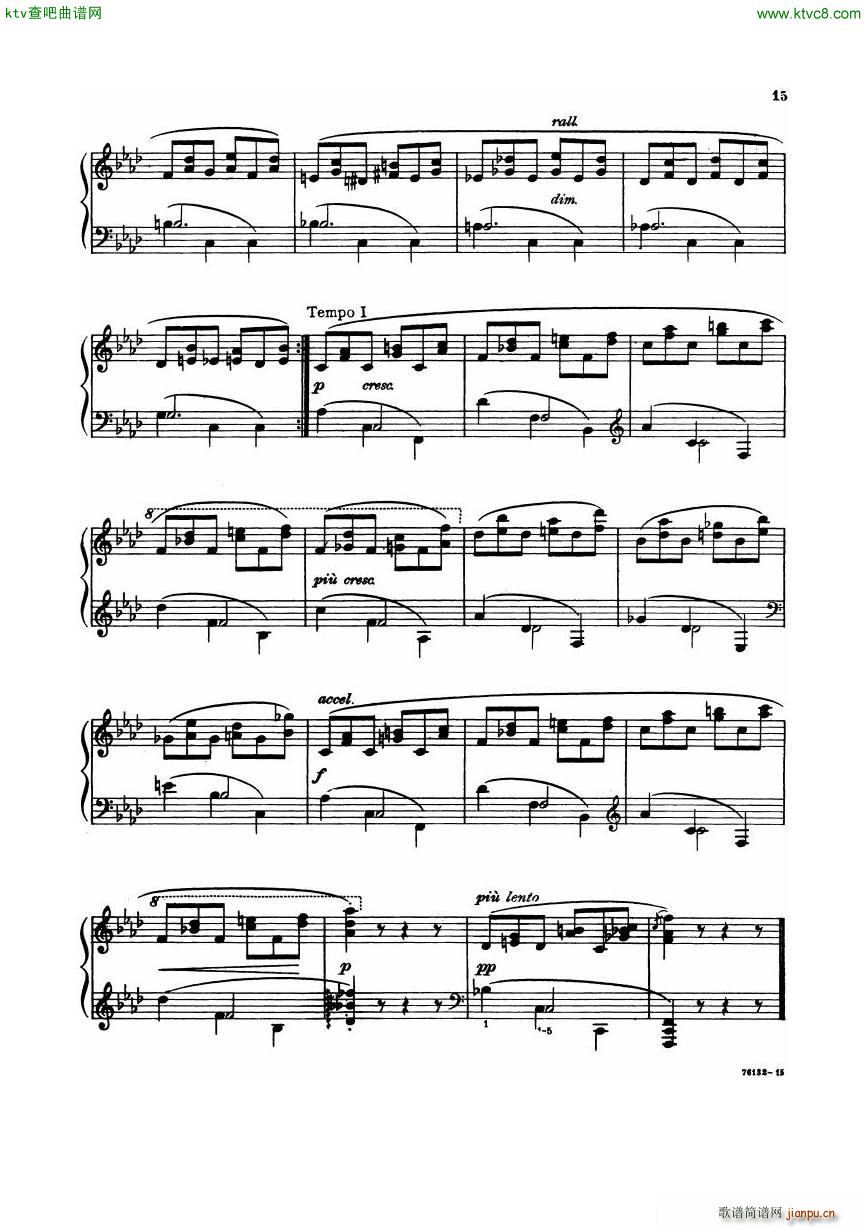 Chasins 12 6 Preludes Book3(����V)29