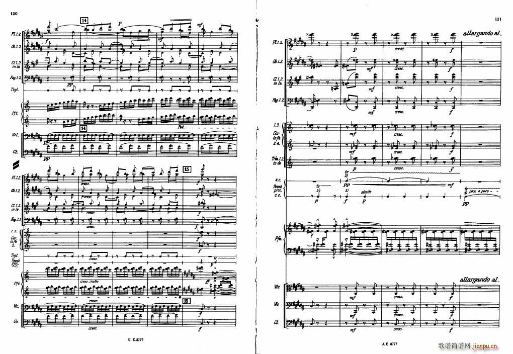 Bartok SZ 83 Piano Concerto No1 Full Score ��(����V)20