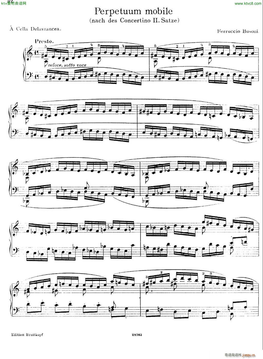 Busoni Etudes 3(����V)1